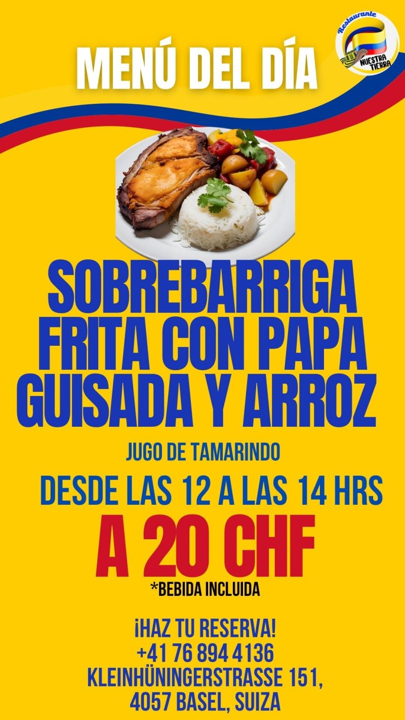 Menü del Día